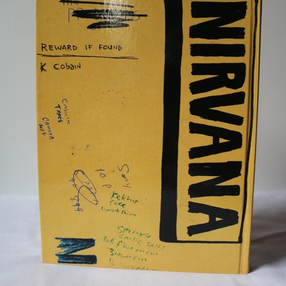 Kurt Cobain Journals 2002 1st Edition Hardcover Book Nirvana - Picture 8 of 11